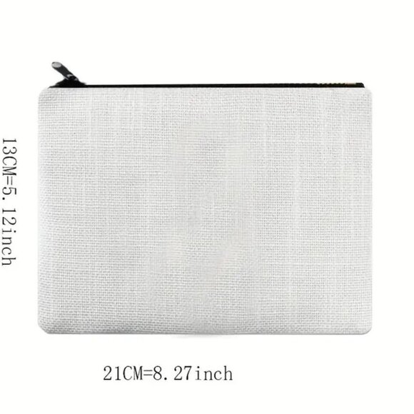 Cosmetic Bag Makeup Chill Calm Your T*ts Clutch Pouch Travel Storage Humor Fun - Picture 2 of 2